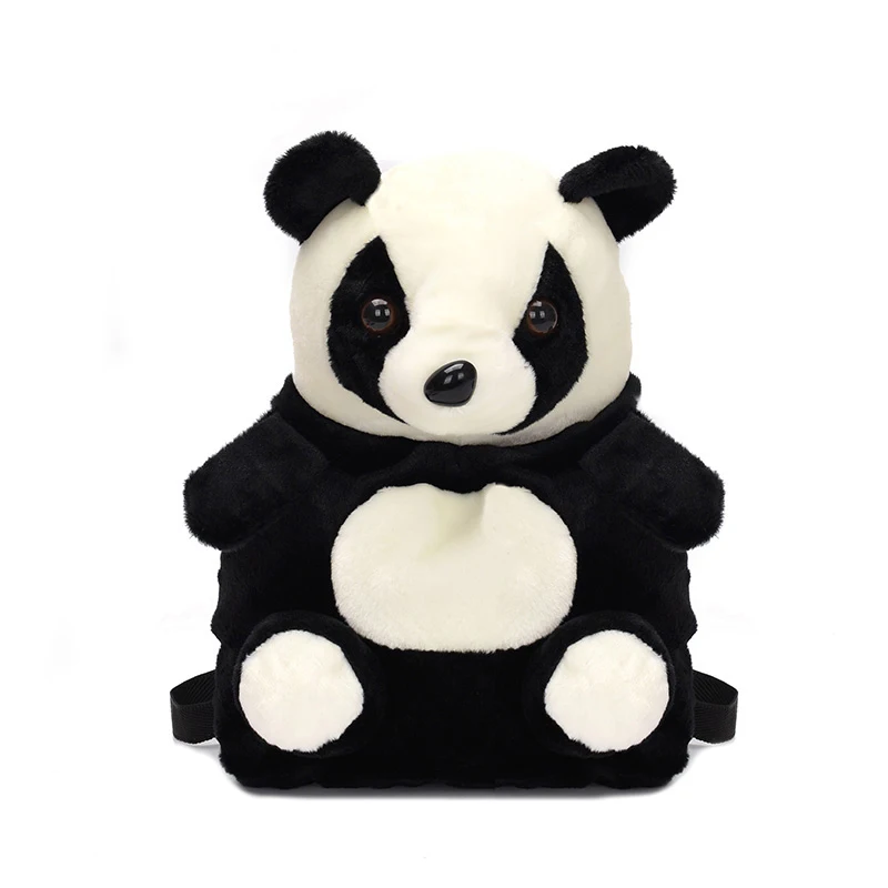 Плюшевые рюкзаки с животными для взрослых и детей мультяшная панда кукла