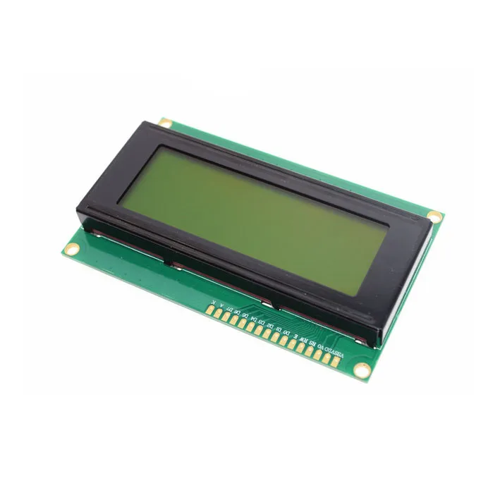 2004A ЖК дисплей модуль монитор lcd 2004 20*4 20X4 5V символ желтый Подсветка экран для IIC 3D
