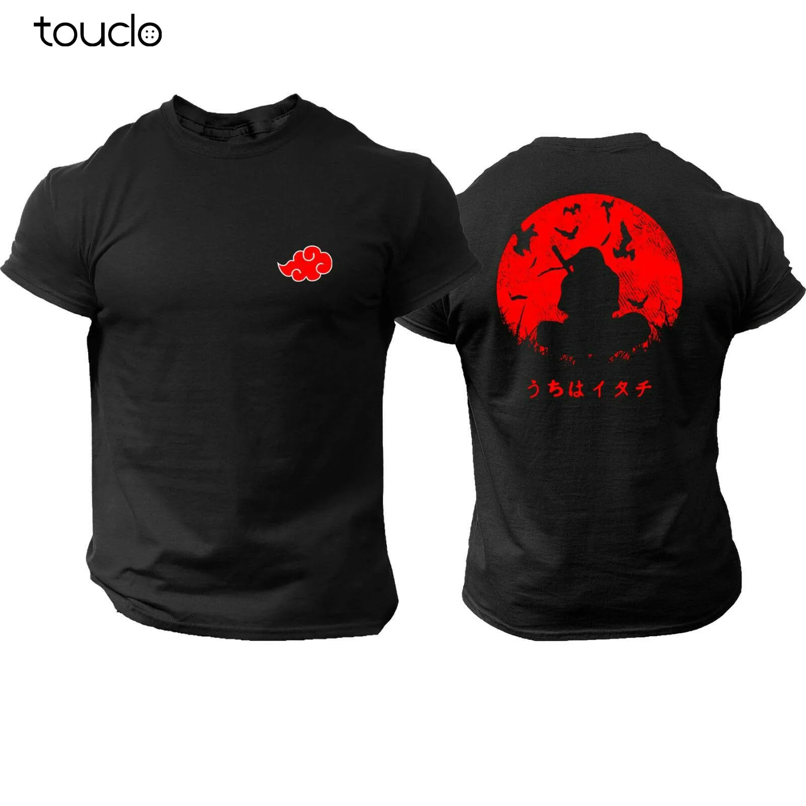 

Itachi футболка Akatsuki Men | Аниме | Бесплатная доставка | Размер (S-3Xl)
