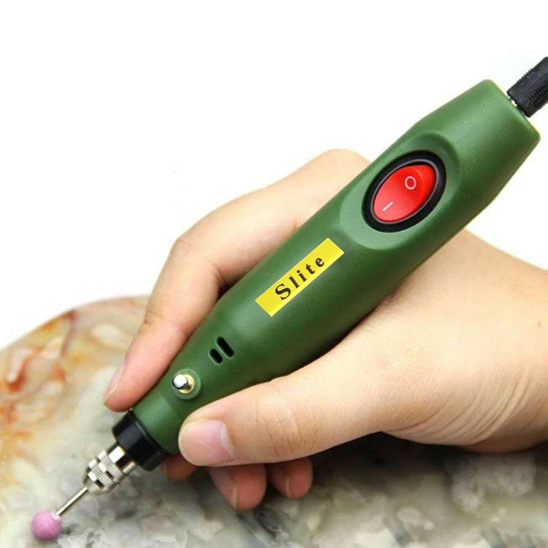 

Portable Mini Electric Wood Carving Tool Set + 30Pcs Diamond Wood Carving