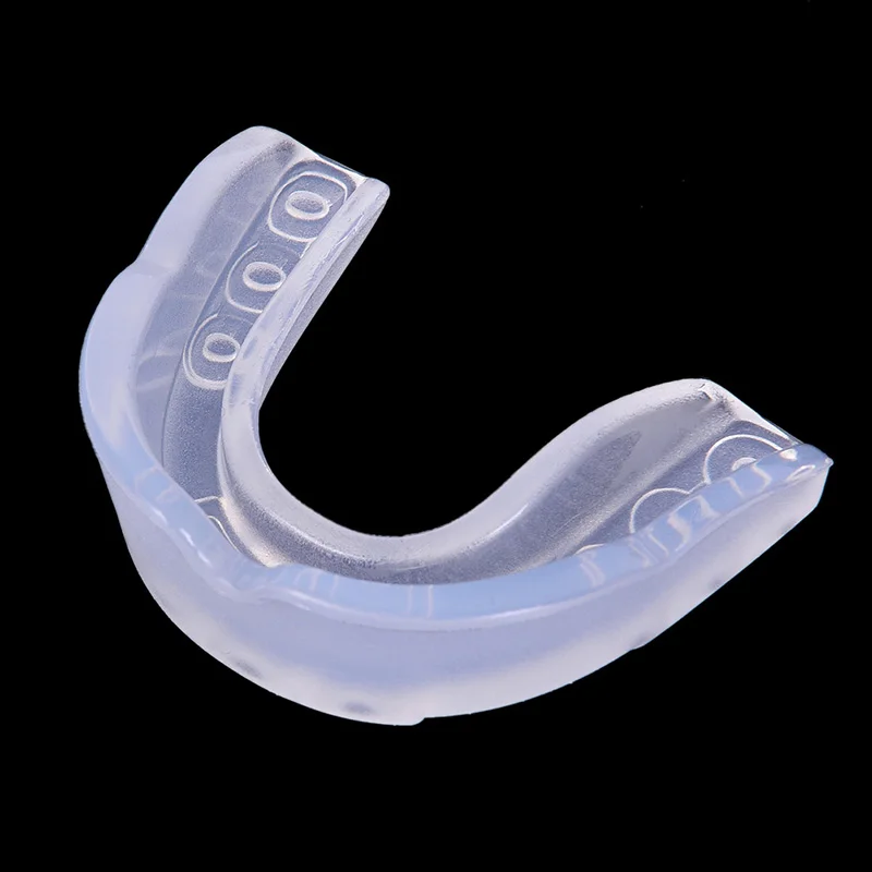 

1 Set New Shock Sports Mouthguard Mouth Guard Teeth Protect for Boxing Basketball Top Grade Gum Shield