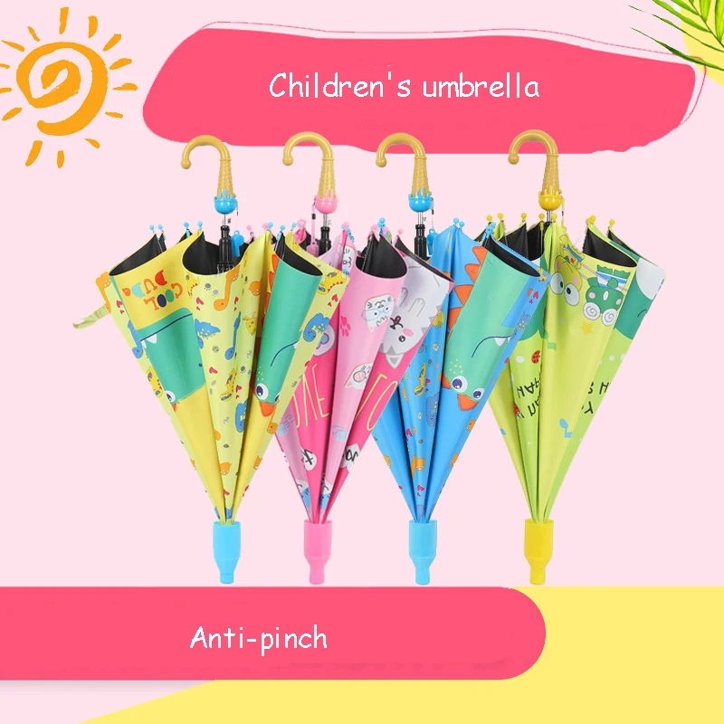 Детский зонт 3d мультфильм для мужчин и женщин анти-УФ Зонт ветрозащитный двойной