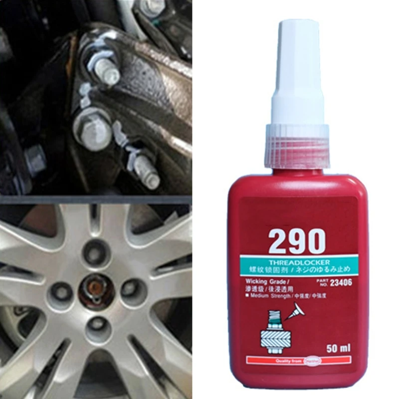 

50ml High Strength 290 Anaerobic Adhesive Metal Screw Fast Curing Fixing Glue MOLD