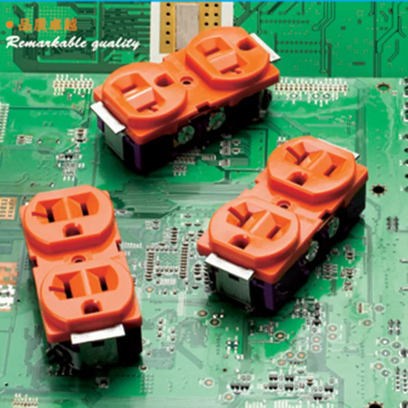 Дорожный адаптер/штепсельный преобразователь 5 20 двойная розетка us ac