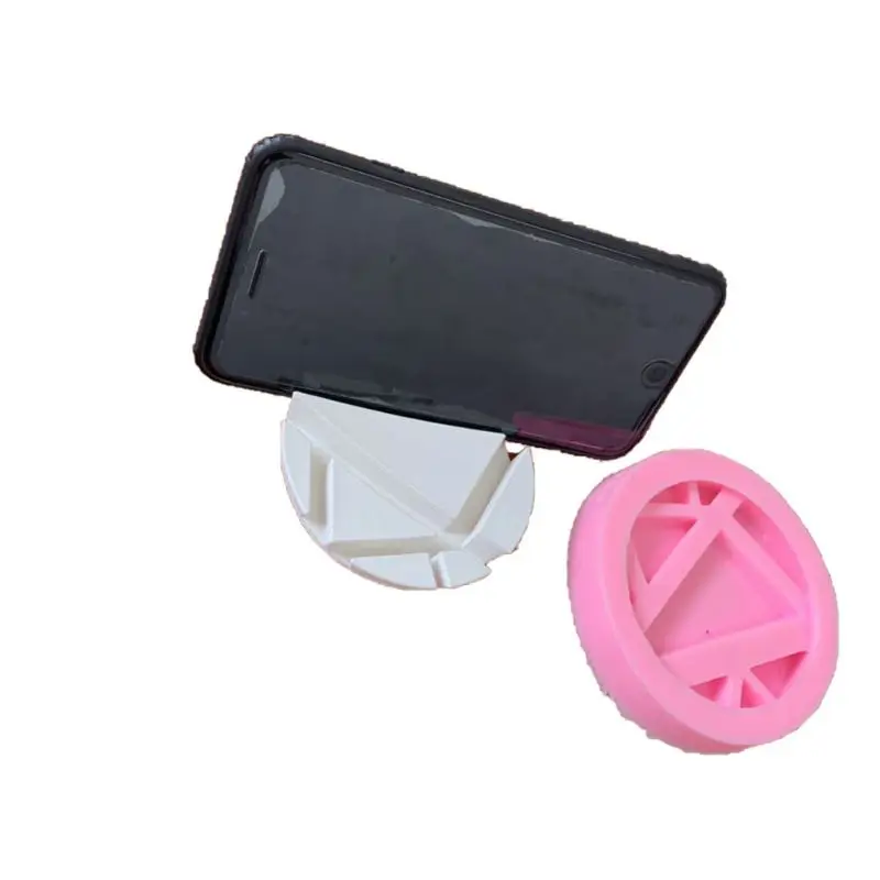

Handmade Mobile Phone Stand Silicone Resin Mold Phone Holder Epoxy Resin Moulds Craft Cell Phone Bracket Silicone Mold