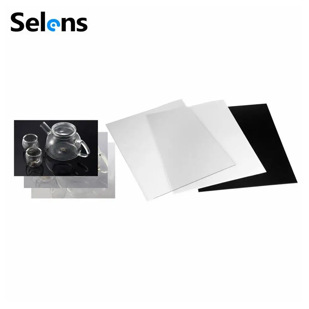 3 шт. 30*40 см светоотражатели для фотостудии световые панели полупрозрачные