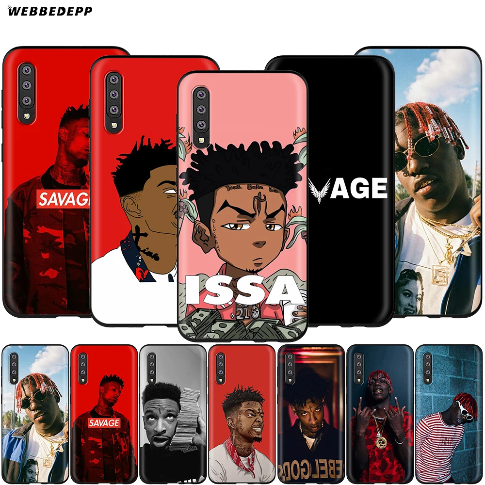 Webbedepp Lil Yachty 21 Savage чехол для Samsung Galaxy A2 J4 J6 J7 Duo J8 Core Prime 2018 A20E A70S | Мобильные телефоны и