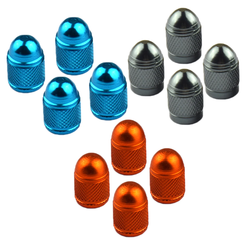 

Universal Car /Motorcycle Wheel Tire Air Valve Stems Caps Repair /Replacements Accessory Round Tube Cap -Built-In Screw