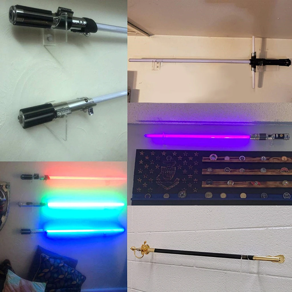 Multifunctional Display Stand Acrylic Rack for Lightsaber Shelf | Дом и сад