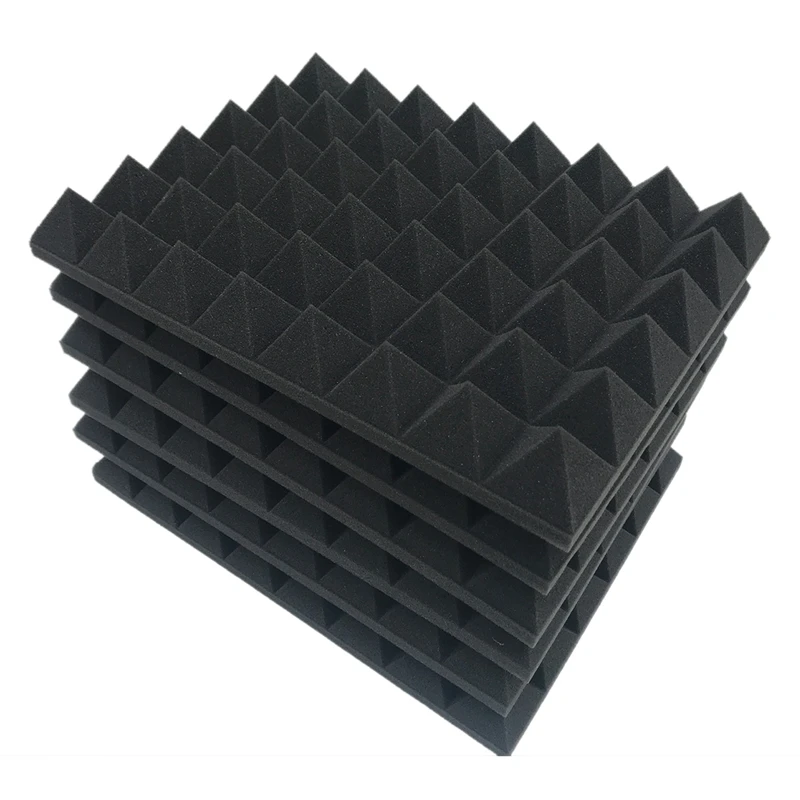 

12Pack Acoustic Foam for Microphone Isolation Shield 11.8X15.75X5Inch Soundproof Foam Panel Insulation Noise Filter
