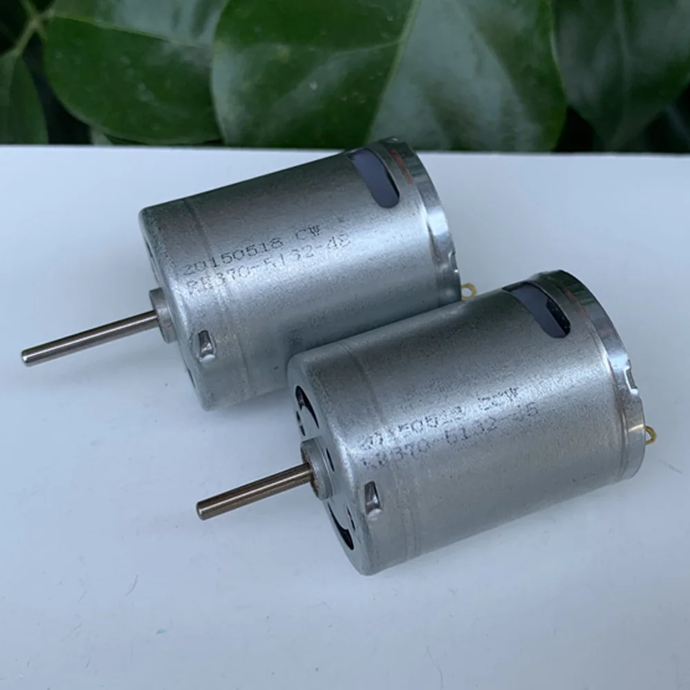 DC 3V 7 4 V 3 6V микро 370 Электрический мотор высокая скорость 33000RPM маленький круглый DIY