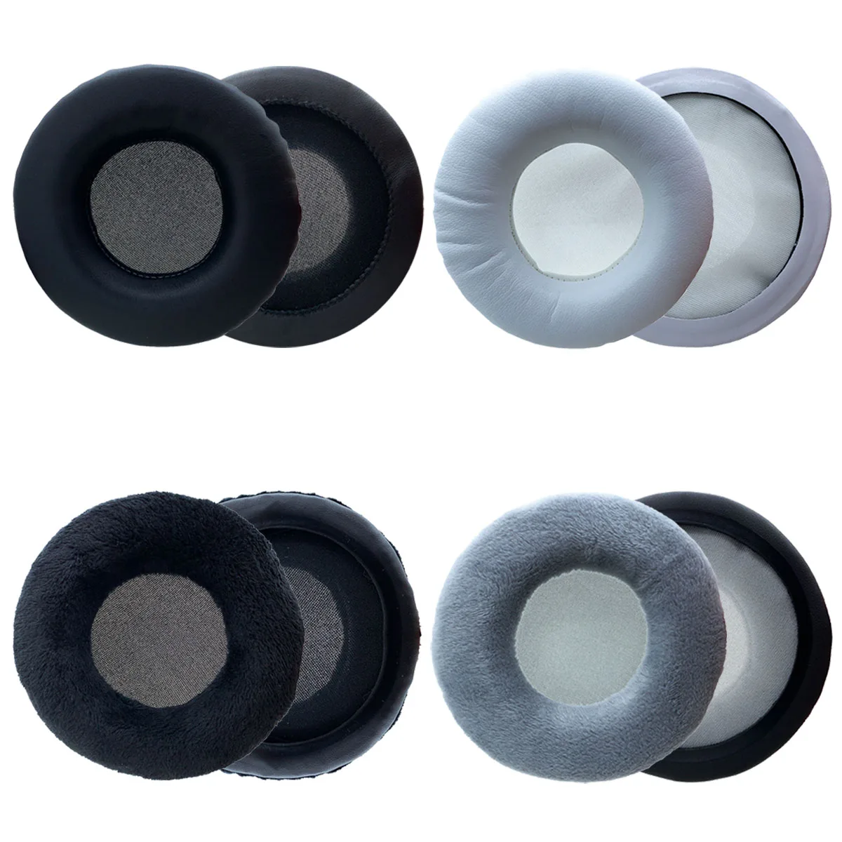 Сменные амбушюры NullMini для наушников Skullcandy SK Pro DJ кожаные или бархатные наушники |