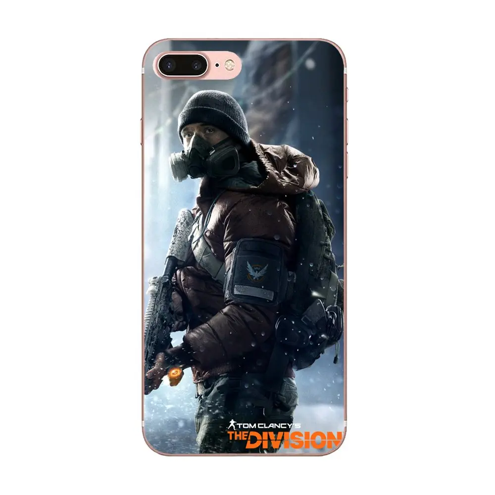 Tom Clancy The Division Soft Fashion Case For Apple iPhone 4 4S 5 5C 5S SE SE2 6 6S 7 8 11 Plus Pro X XS Max XR | Мобильные телефоны