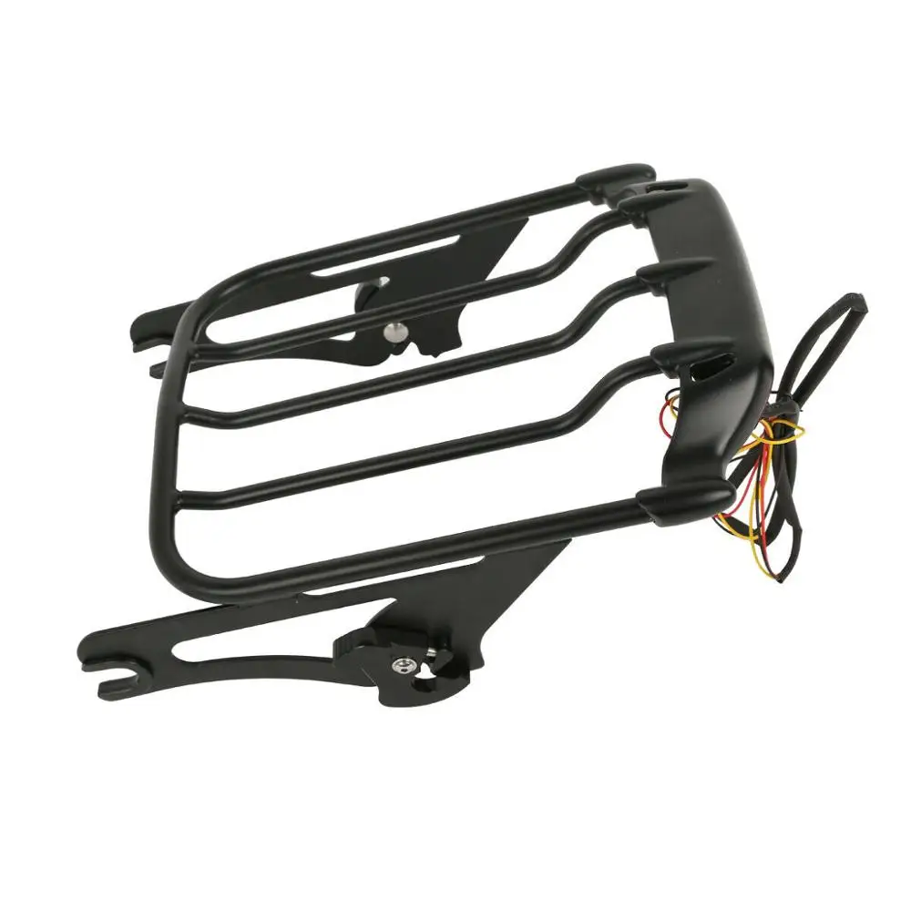 Отсоединяемая стойка для багажа с воздушным крыльем мотоцикла светильник