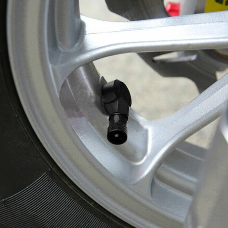 

2pcs 90 Degree Angle Aluminum Alloy Valve Motorcycle Wheel Tire Tubeless Valve Stems For Rim Wheel Parts CNC motobike Rim