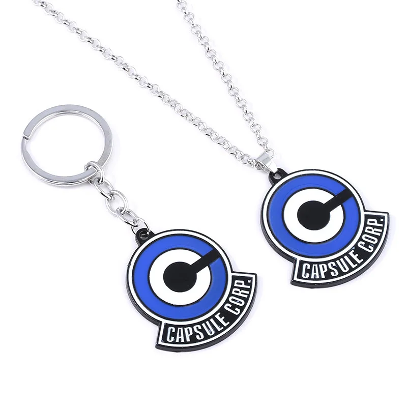 Аниме мультфильм DBZ капсулы CORP Логотип эмблема символ сплав кулон ожерелье