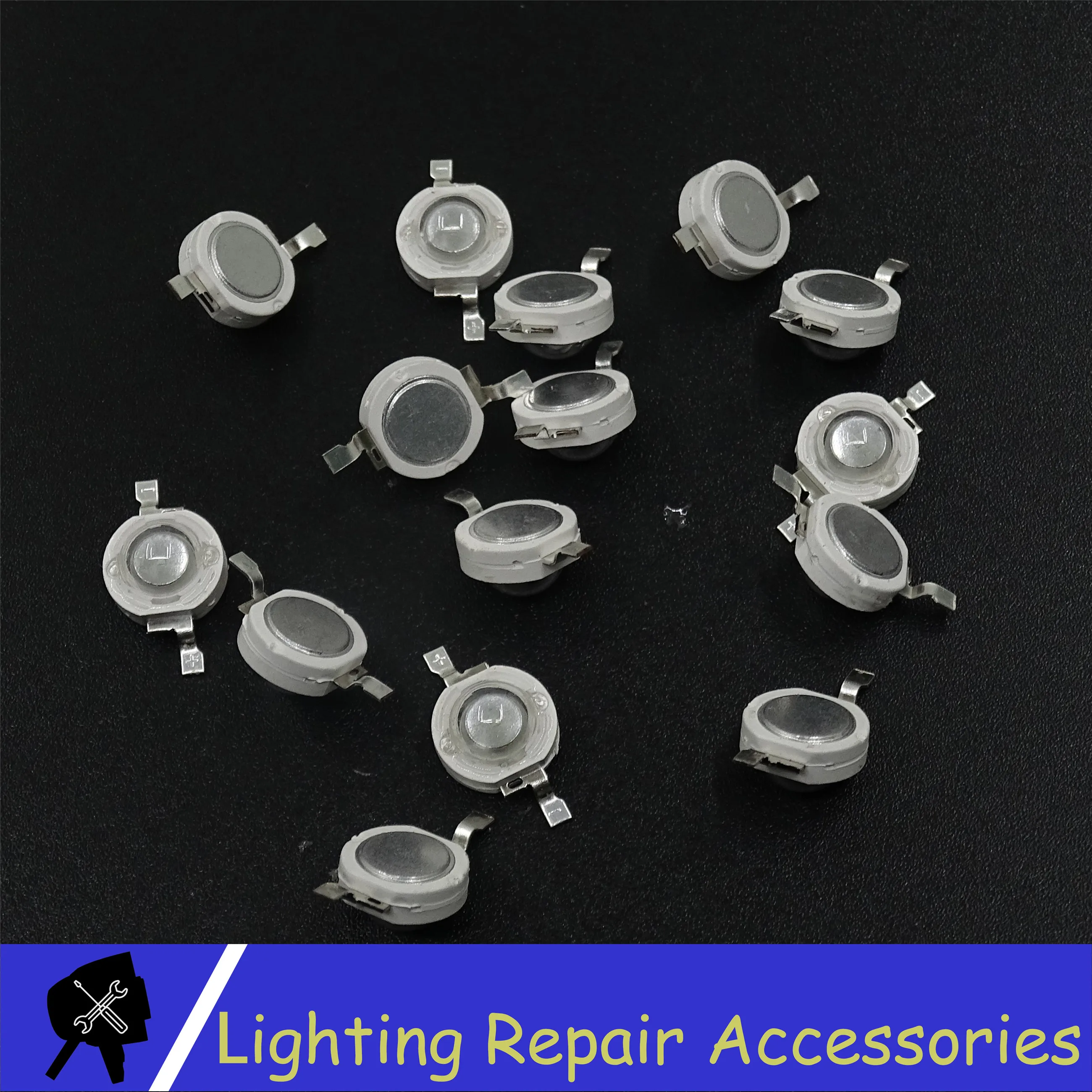 50pcs/lot 3W / 1W White Warm Red Green Blue LED Lamp Beads Lamps For Stage Lighting Led Par Light Chip | Лампы и освещение