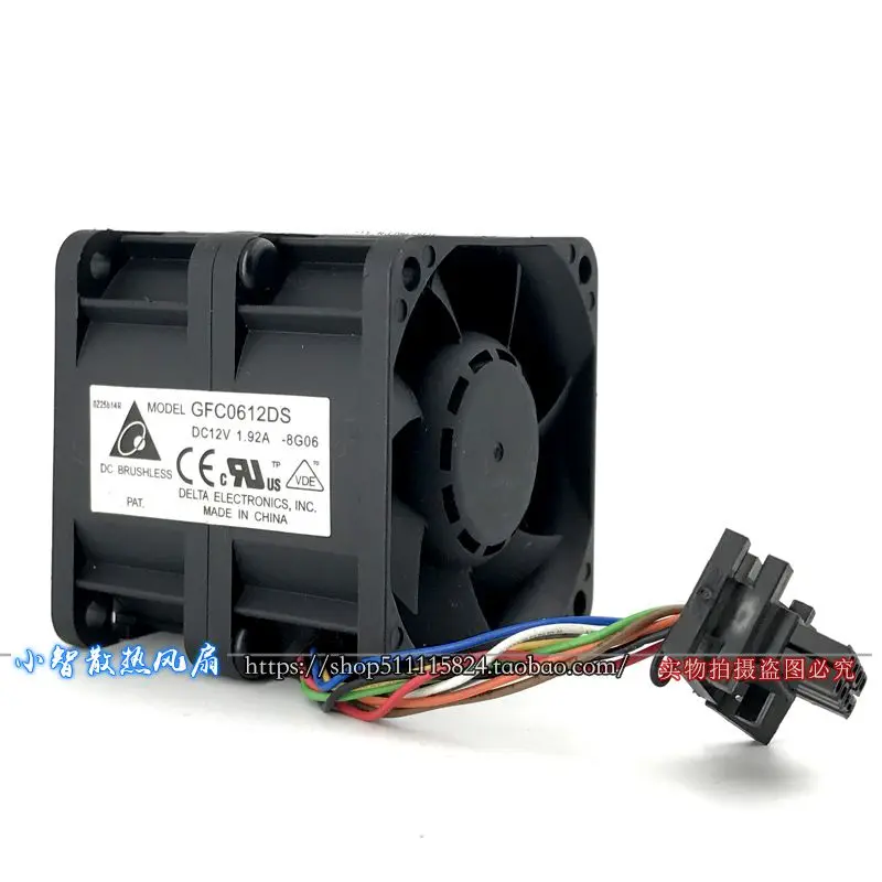 

Original 12V 1.92A 6cm 6056 GFC0612DS dual-motor turbocharged high-speed ultra-violent retrofit fan