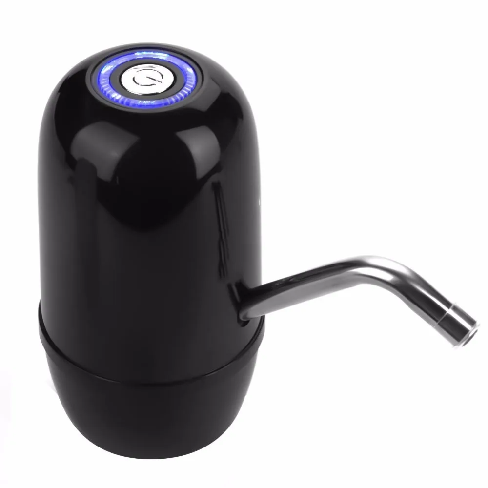 Автоматический водяной насос для бутылки с зарядкой от usb, двойной мотор, Электрический насос для питьевой воды, ручной насос, бутилированная вода