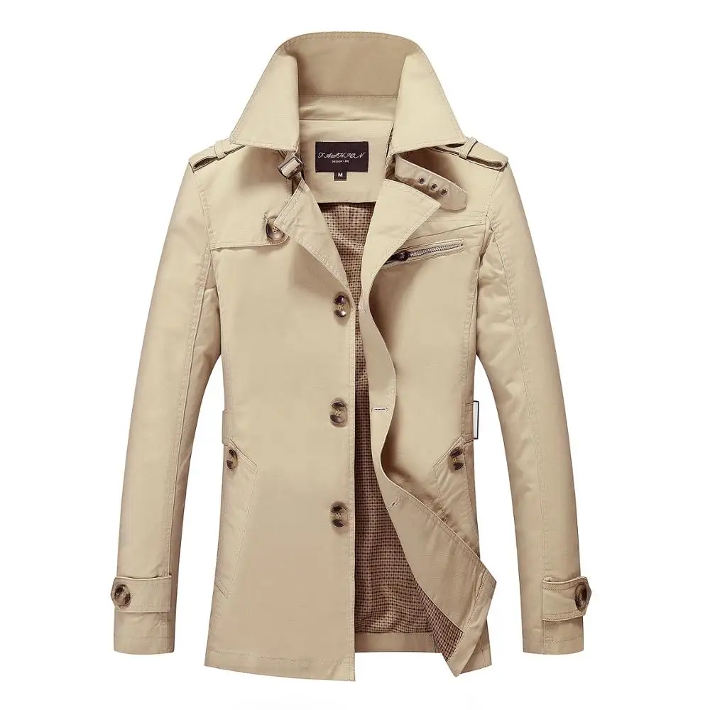 Veste Homme весенне-осенняя мужская куртка в Корейском стиле приталенные