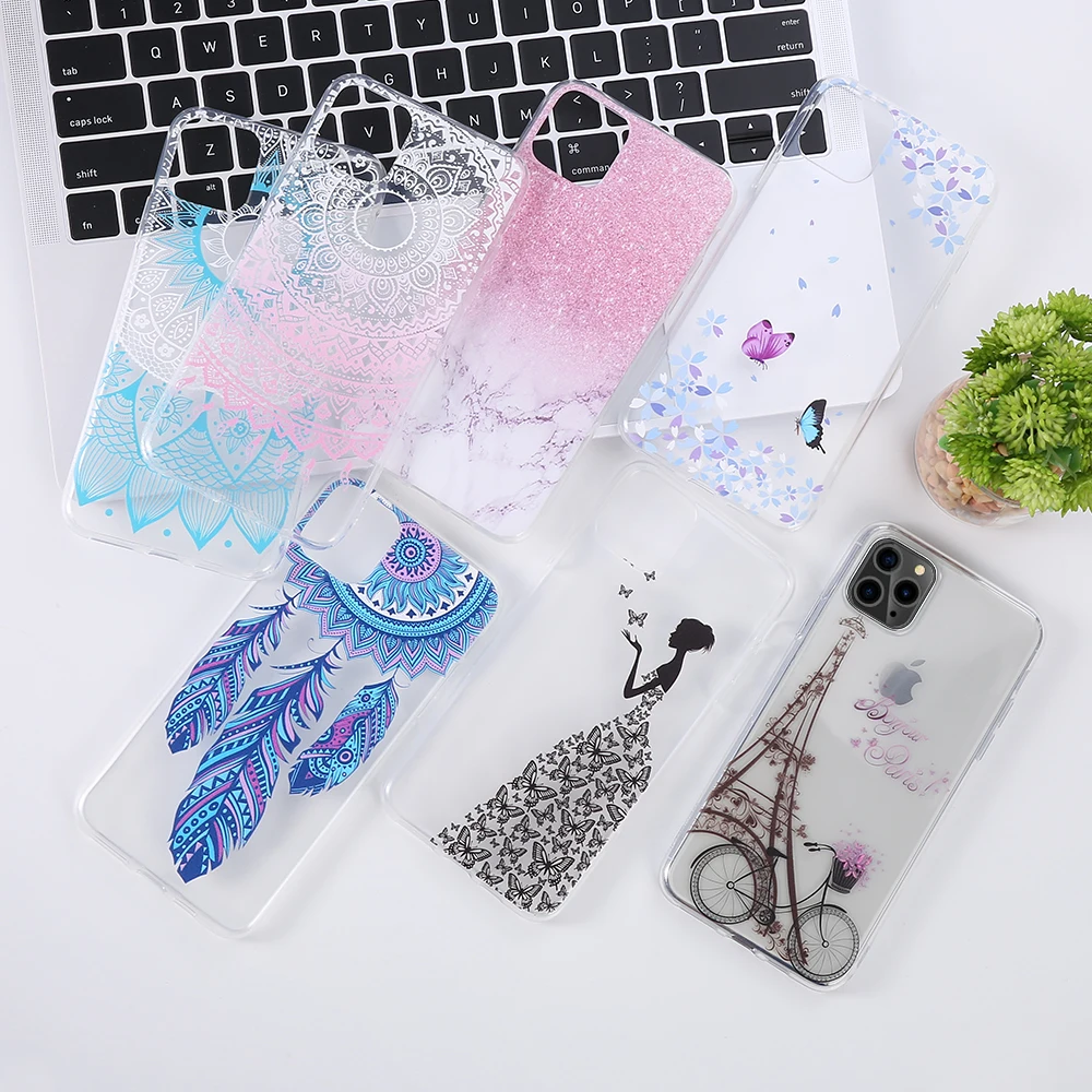 KISSCASE силиконовый чехол для телефона с цветочным рисунком iPhone 7 8 6 6s plus мягкая