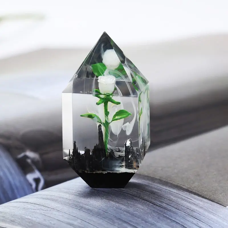 DIY 3D мини-форма розы эпоксидная модель Ремесла Изготовление ювелирных изделий