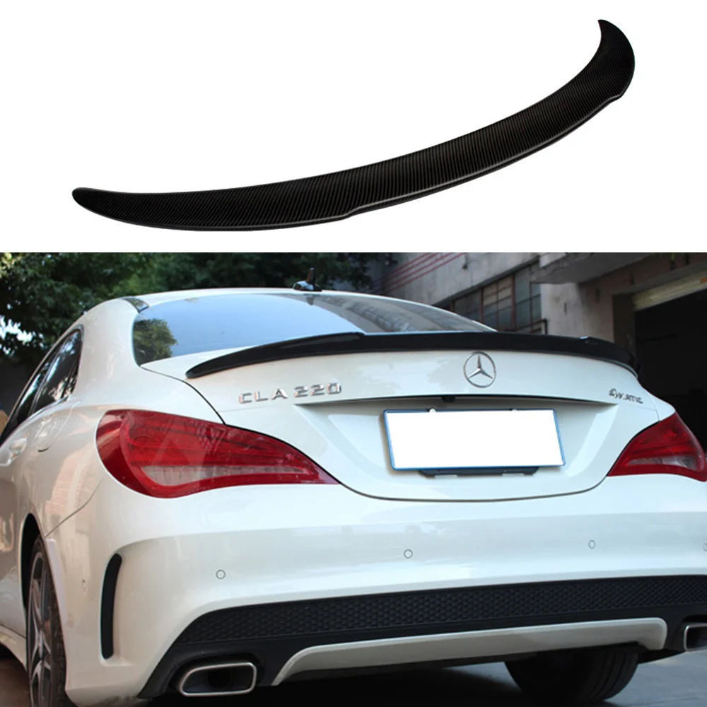 Спойлер для Mercedes CLA Class CLA45 W117 C117 cla 200 250 260 2013 2017 FD Style спойлер задней крыши из
