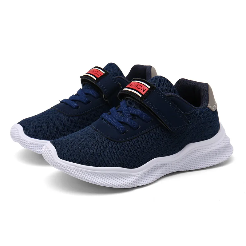 Кроссовки Детские сетчатые спортивная обувь на плоской платформе для мальчиков