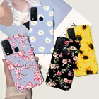 Задняя крышка для Vivo Y30, чехол, противоударный милый бампер ярких цветов для VivoY30, 1938, 6,47 дюйма, мягкий чехол из ТПУ