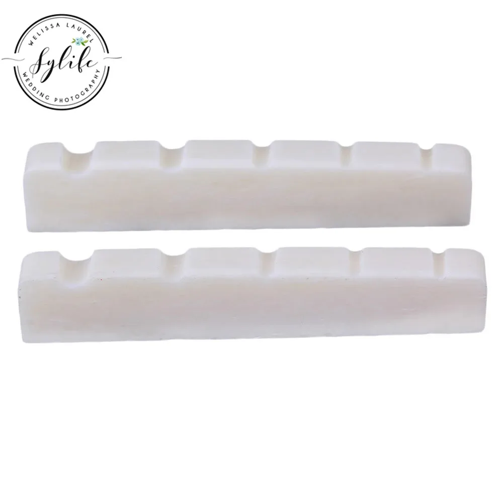 2 шт. сменные гайки для 5 струн бас гитары белого цвета|Детали и аксессуары гитар| |