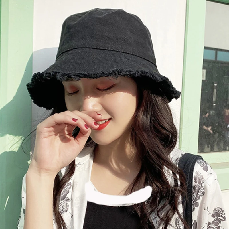 

HT2951 весенне-летняя шляпа, хлопковая Панама с плоским верхом для мужчин и женщин, кепка для рыбалки, яркая Складная Панама