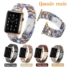 Ремешок полимерный для Apple watch 42 мм 38 мм, подходит для Iwatch серии 65432SE серии blue ice ocean 40 мм 44 мм