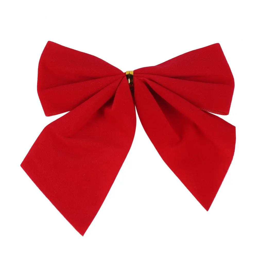 Christmas decorations bows tree pendants closet doors and windows cross-border | Дом и сад