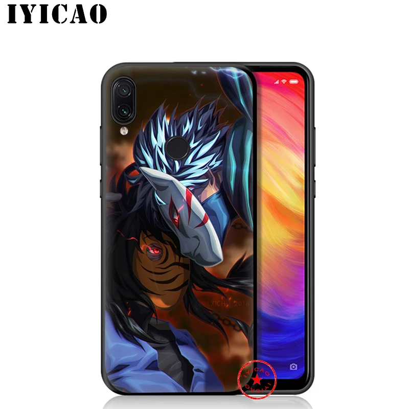 IYICAO Наруто Саскэ Какаси мягкий чехол для Xiaomi Redmi Note 8 7 6 5 Pro 5A 4X задняя силиконовая |