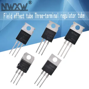 10PCS IRF510 IRF520 IRF540 IRF640 IRF740 IRF840 LM317T Transistor TO-220 IRF510PBF IRF520PBF IRF740PBF IRF3205 LM317 LM337T