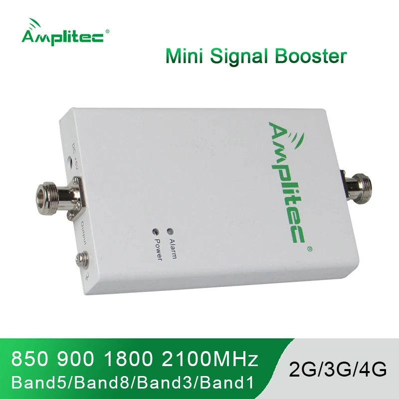 Amplitec GSM 2g3g 4g Cellular Signal Amplifier 4G Repeater Single Band 850 900 1800 2100 Cell Phone Signal Booster Host With ALC
