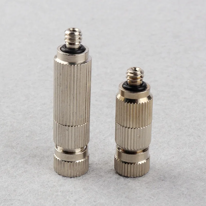 

50pcs 3/16" Male Thread Mist Sprinkler With Filter Garden Spray Nozzle High Pressure Humidifier Emitter For Cooler Mist Sprayer