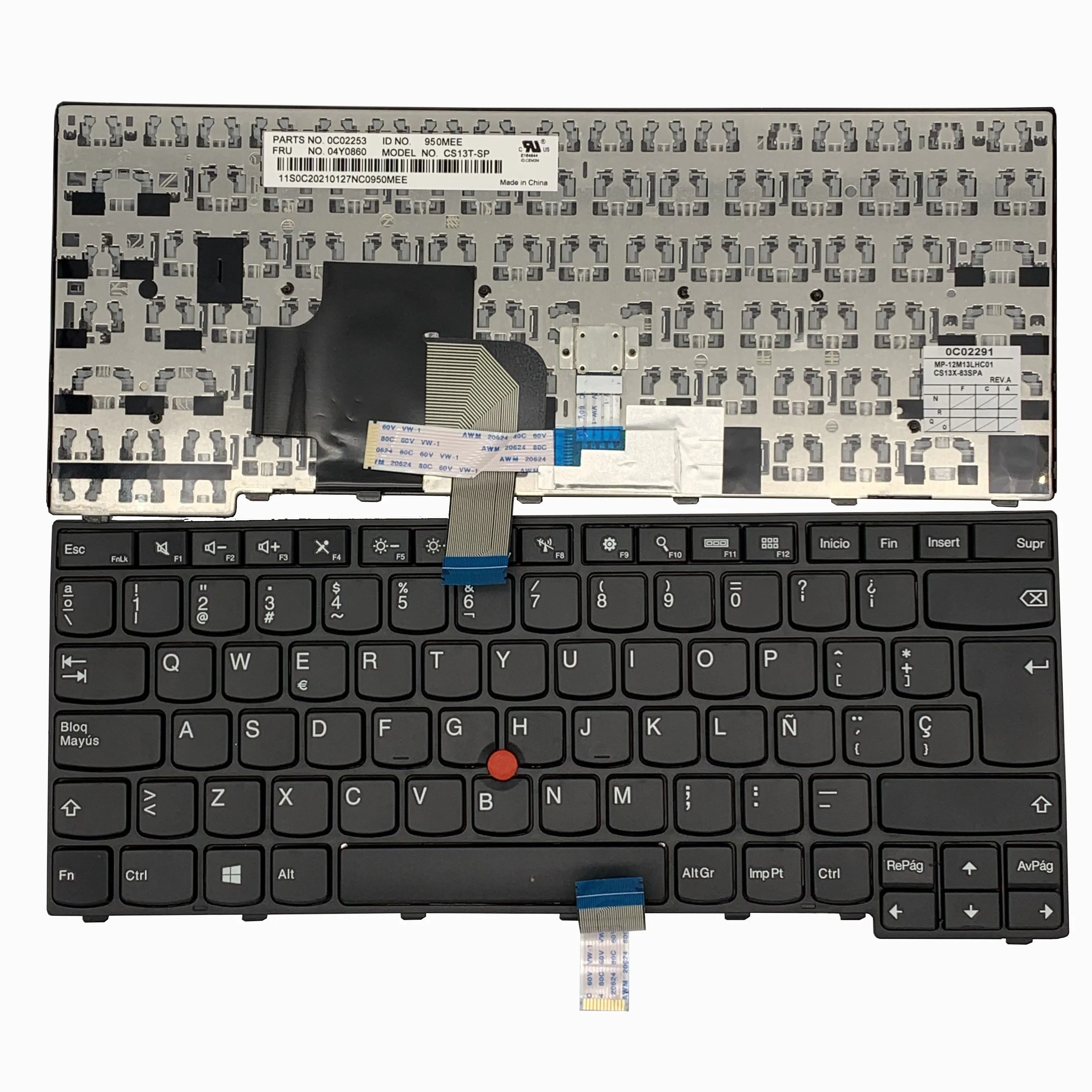 Новая клавиатура с испанской раскладкой для Lenovo T440 T440P T440s T431 E431 L440 T450s L450 L460 L470 T431S