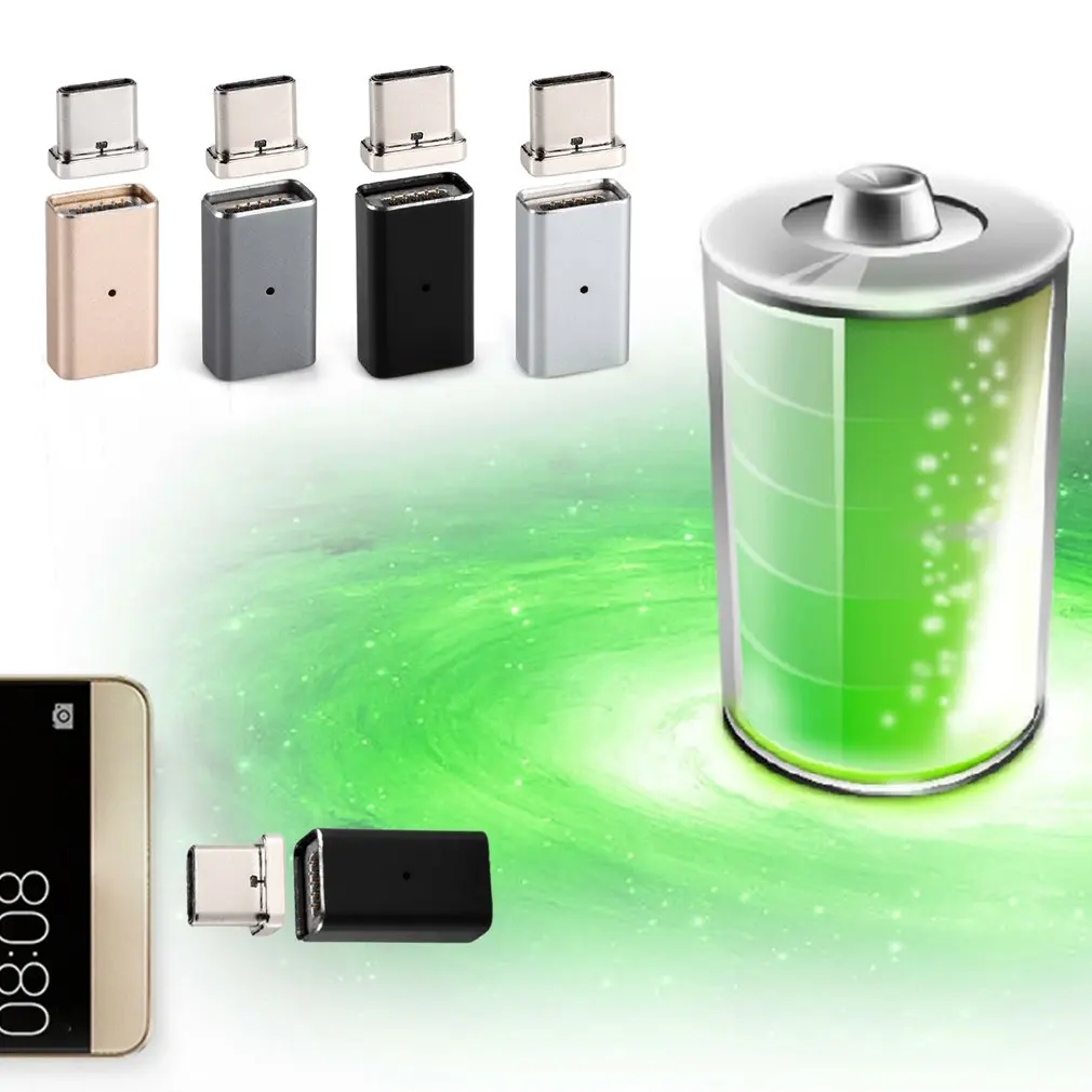 Обновленный адсорбционный магнит адаптер Micro USB Магнитный зарядный кабель