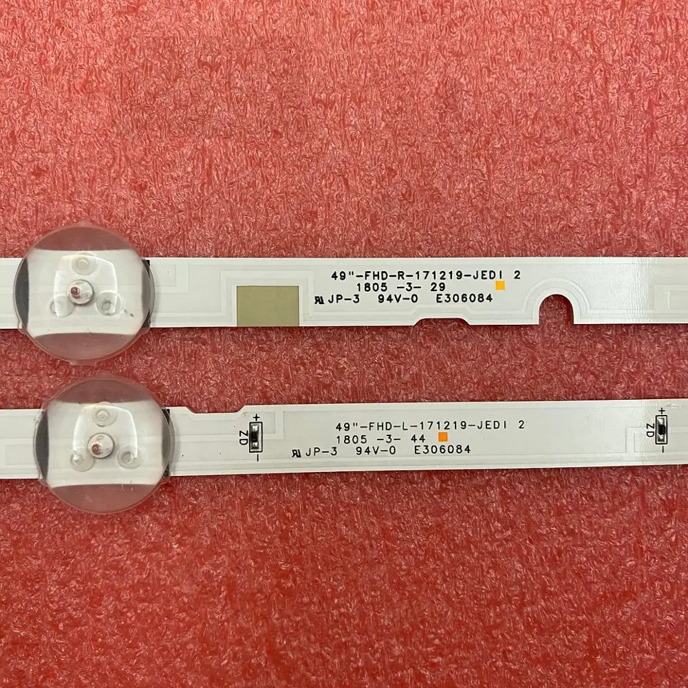 Новые 8 шт. светодиодный подсветка полосы для UN49J5200 UN49J5290 UN49J5290AG HG49NJ477 UN50J5200 49 FHD-R