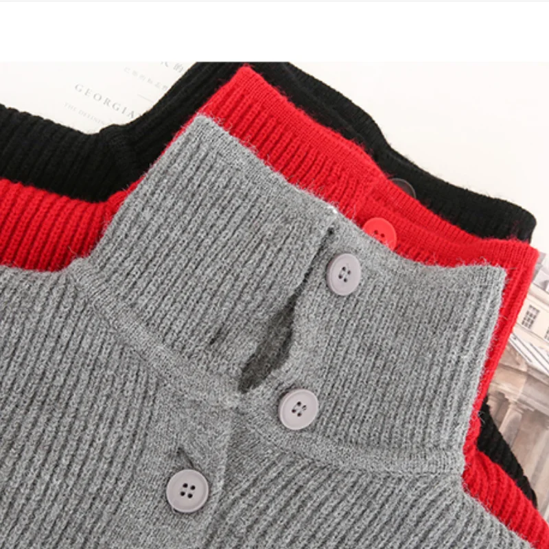 

sweater women 2020 new turtleneck cardigan top loose wild long-sleeved women's lazy knit sweater trend