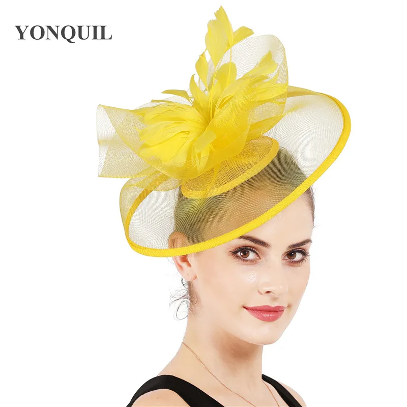Новое поступление Королевский Аскот большой чародей шляпы головные повязки