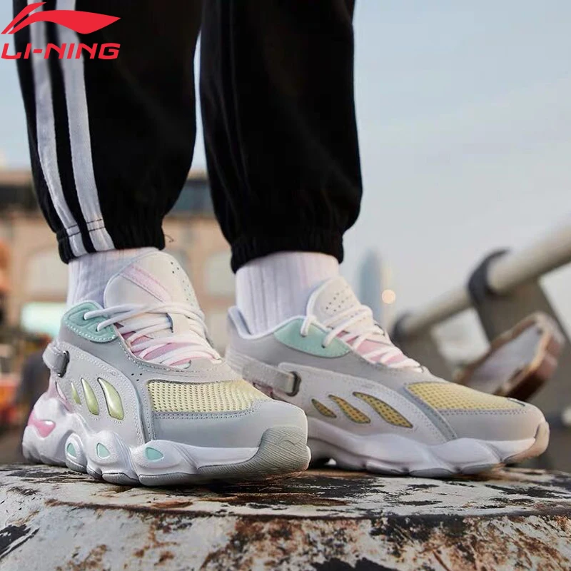 (Код обрыва) Li Ning женские прогулочные ботинки с бабочкой носимые Китай подкладка