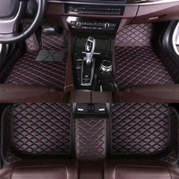 leather car floor mats for volvo c30 c70 s40 s60 s80 s90 v40 v50 v60 xc40 xc60 xc70 xc90 automobile rugs cover 5seat