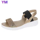 Шикарные летние женские босоножки на платформе; Модная повседневная обувь, увеличивающая рост; Женская обувь на танкетке; Zapatos Deportivos Para Mujer