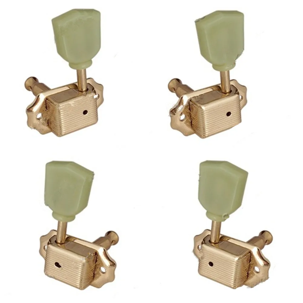 Укулеле 2R2L Gold Deluxe 4 струнные настройки для гитары тюнер с Peg-клавишами головка