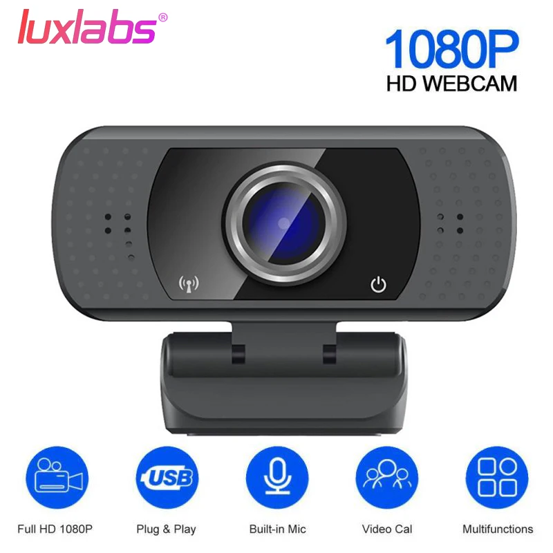 Бесплатная доставка USB веб-камера 1080P HD Компьютерная камера Веб-камеры встроенный