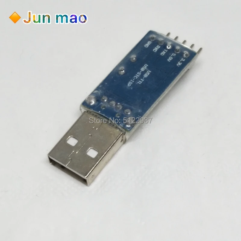 1 шт. USB к RS232 ttl конвертер адаптер модуль PL2303 с прозрачной крышкой PL2303HX