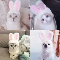 bunny rabbit costumes dogs new cap pet ears hat cosplay small for cat cat