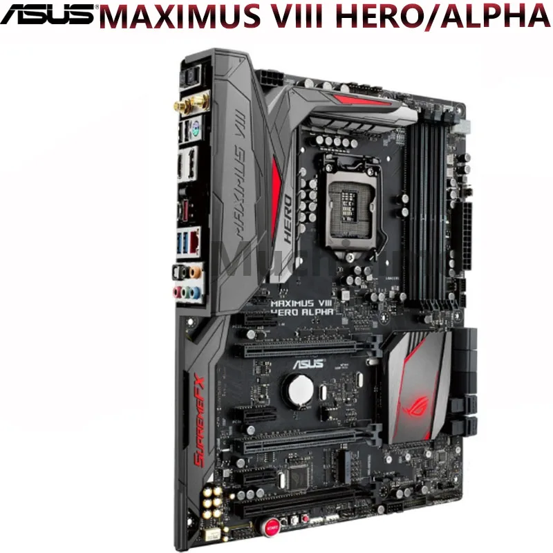 Verkauf Asus MAXIMUS VIII HERO/ALPHA Original Intel Z170 Motherboard LGA 1151 I7 I5 I3 DDR4 PCI-E 3,0 USB 3,0 SATA3 Desktop-Computer Verwendet